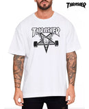 Remera Thrasher Skategoat Blanco