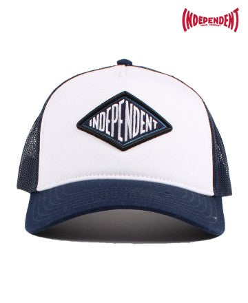 Gorra Independent Indy Ca Trk Imp Btg (Blanco/Azul)