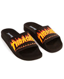 Ojotas Thrasher Sliders Flame Negro