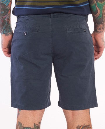 Bermuda Volcom Hombre Wa Chino Beach 19 K8 Azul