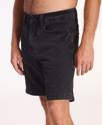 Bermuda Rip Curl HWashed Black 21 (M2)