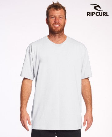 Remera Rip Curl Hombre Oversize Plain(K1) Blanco