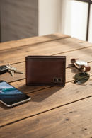 Billetera Rip Curl Slim Corp Marron