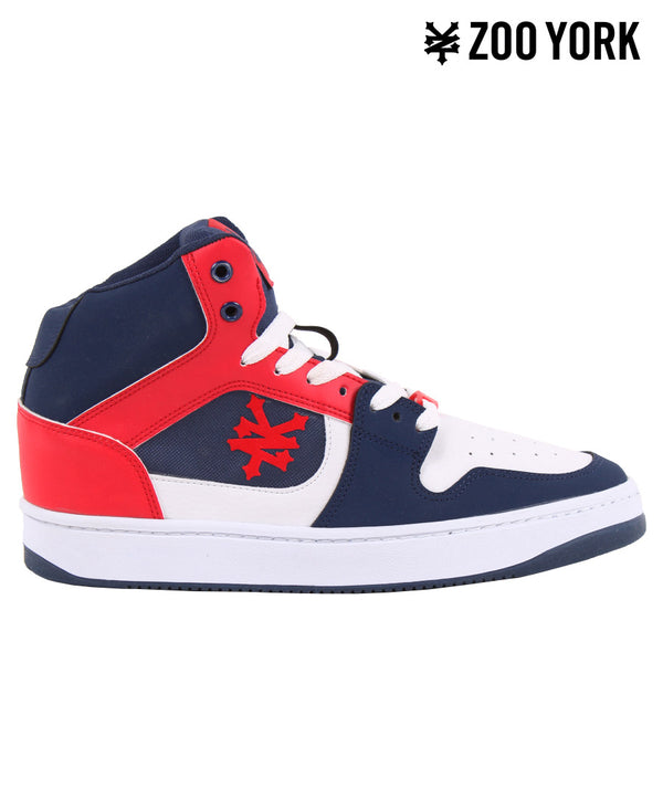 Zapatillas Zoo York HI HARLEM LTH BLUE RED Azul/Rojo