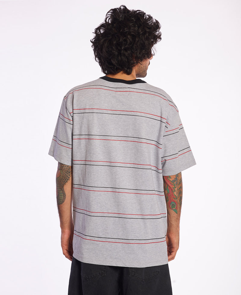 Remera Independent Hombre Loose Striped