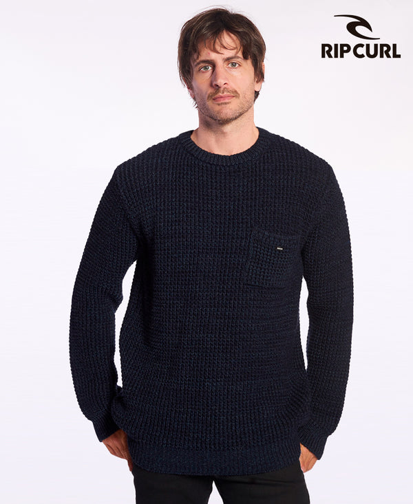 Sweater Rip Curl Crew Swell Azul