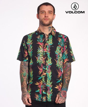 Camisa Volcom Unisex SH MC V (K2) ENT PEPPER