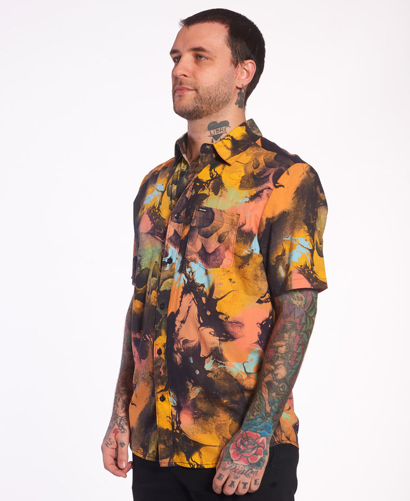 Camisa Volcom Hombre  Sh Mc Skull Print (K3)