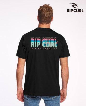 Remera Rip Curl Hombre TE MC (KP) RLX NEW CALIFORNIA