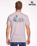 Remera Rip Curl Hombre TE MC (KU) RLX NEW CALIFORNIA