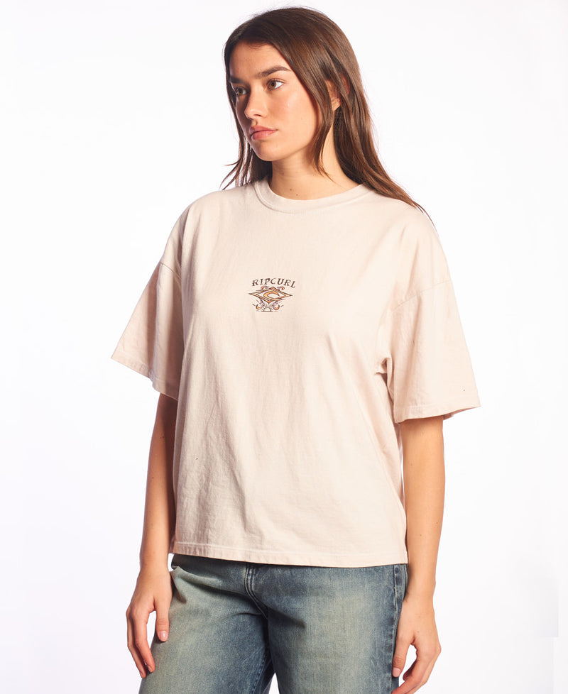 Remera Rip Curl M Over Process Butterf