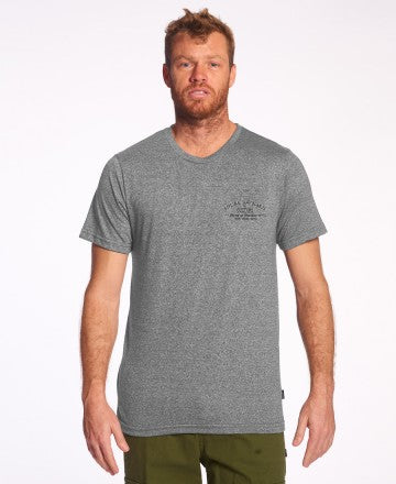 Remera Rip Curl Te Mc Rlx Mouline K5 Gris