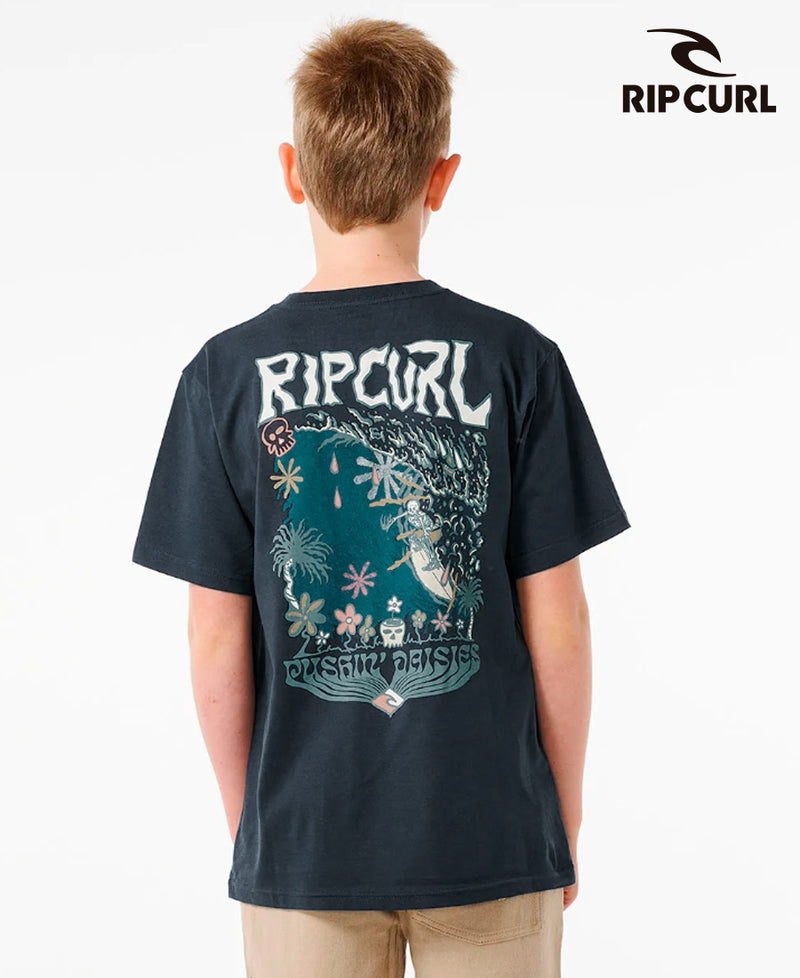 Remera Rip Curl Kids  Pushing (M2)