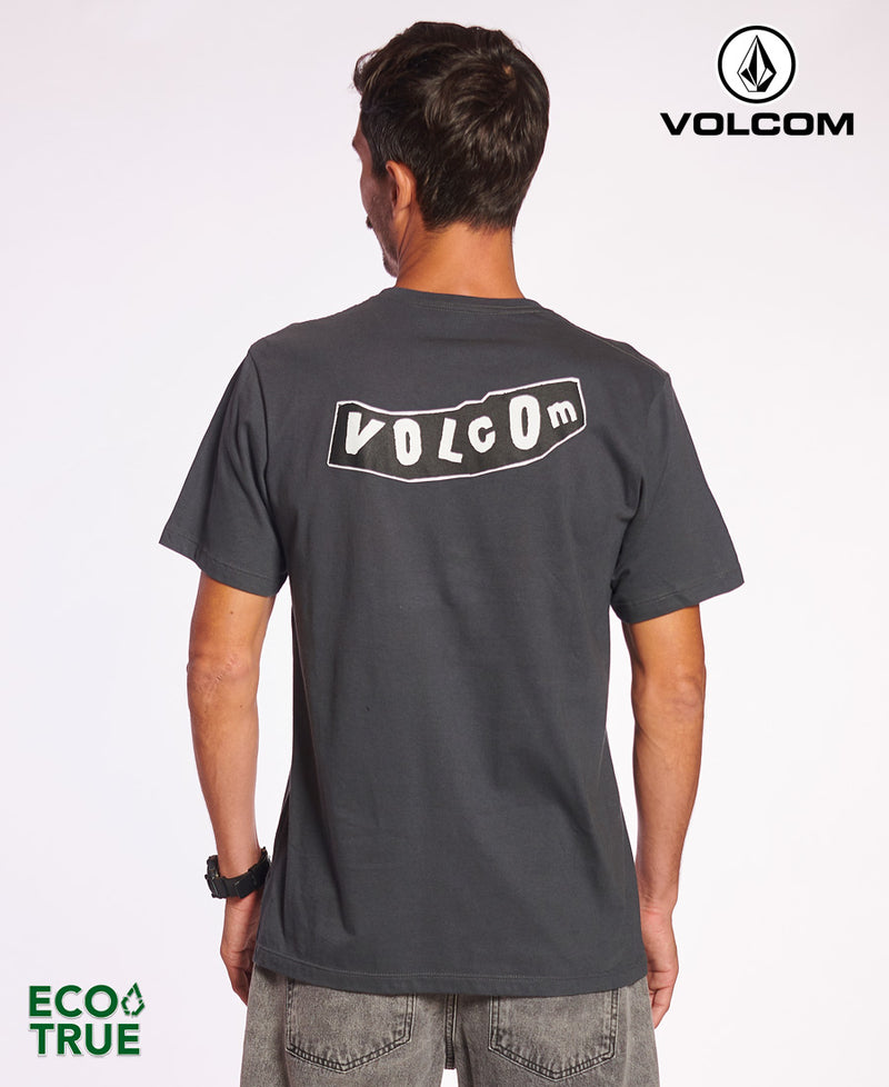 Remera Volcom Skate Vitals Gris