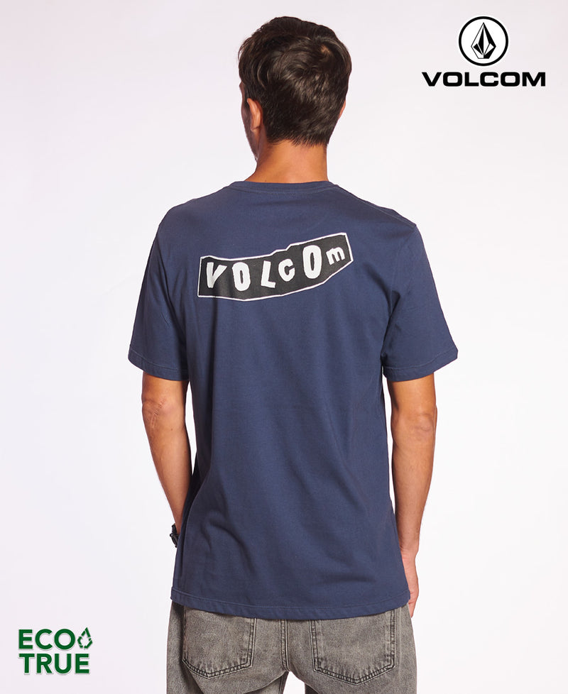 Remera Volcom Skate Vitals Azul