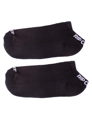 Medias Rip Curl Ankle Towel Pack x2 (42) Gris/Negro