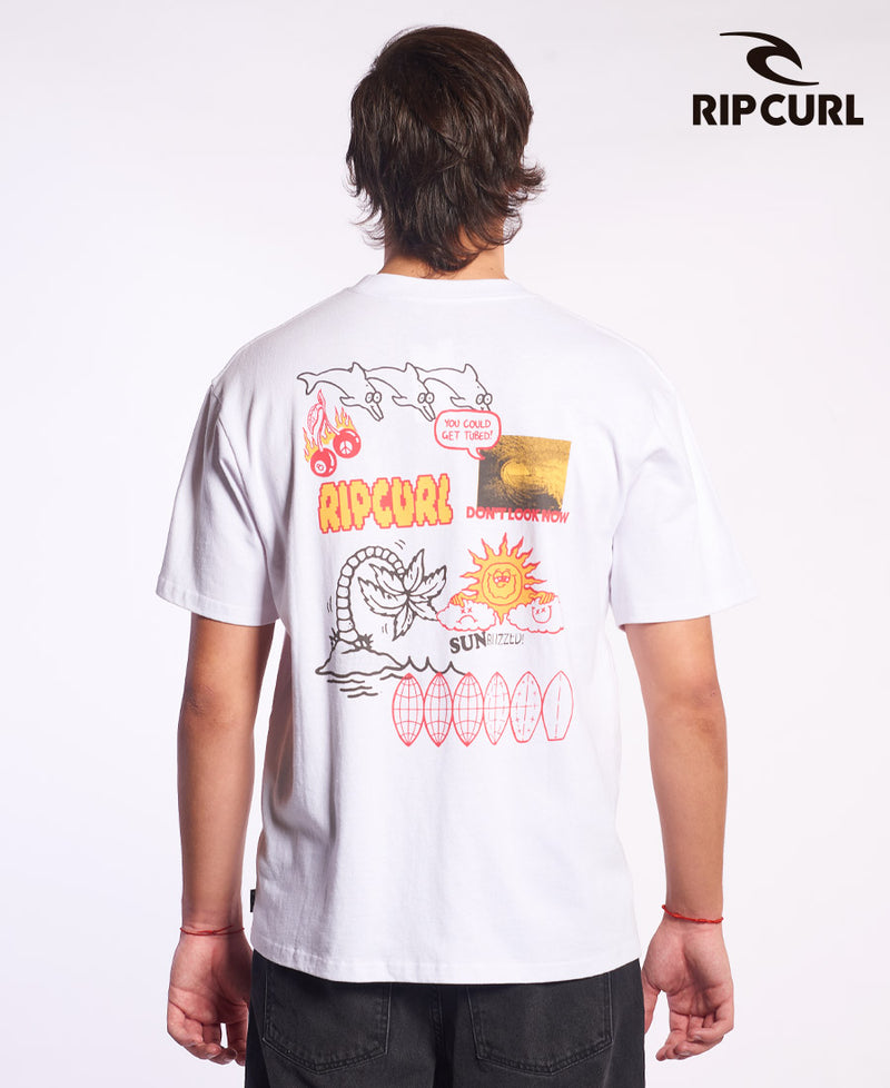 Remera Hombre Rip Curl Over Sun Buzzed (M1)