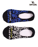 Medias Rip Curl M Gj So No Show Jackard Pack x2 Pares Negro