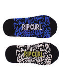 Medias Rip Curl M Gj So No Show Jackard Pack x2 Pares Negro
