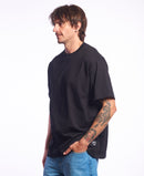 Remera Rip Curl H MC Oversize Plain Negro (O2)