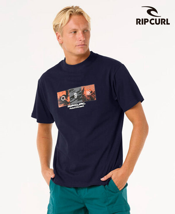 Remera Rip Curl Hombre MC Loose Search (N8) (Producto Outlet)