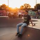 Remera Volcom Artistic Gris