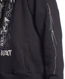 Buzo Independent H Indy Fe Hood Boxy Double Print Negro