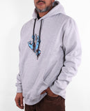 Buzo Santa Crus Hood Hand Gris