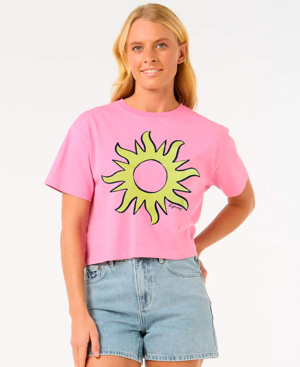 Remera Rip Curl M Crop Sol