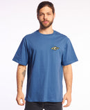 Remera Rip Curl Hombre Loose Big Block Azul