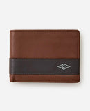Billetera Rip Curl Diamond Slim RFID Marrón (65)