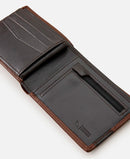 Billetera Rip Curl Diamond Slim RFID Marrón (65)