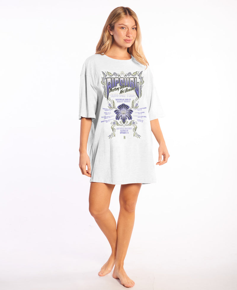 Vestido Rip Curl M Mc Print Blanco (01)