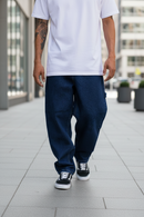 Jeans Santa Crus Baggy Carpintero Azul