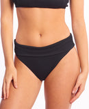 Bikini Rip Curl M Parte Inferior Bomb 1/2 HI Waist Cotelet