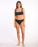 Bikini Rip Curl M Parte Inferior Bomb 1/2 HI Waist Cotelet