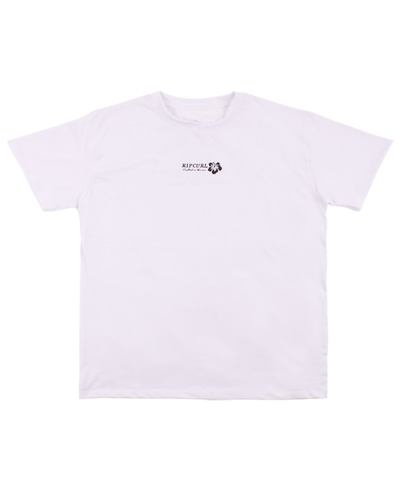 Remera De Lycra Rip Curl Kids Relaxed Hibiscus (01)