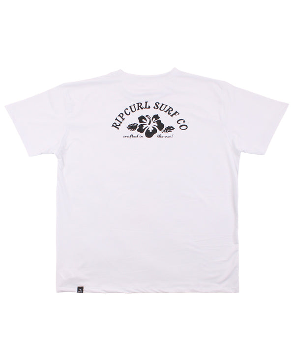 Remera De Lycra Rip Curl Kids Relaxed Hibiscus (01)