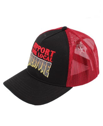 Gorra Creature Ca  Logo Imp (Negro/Rojo)