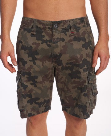 Bermuda RipCurl Hombre Wa Cargo Tra Camo (k7)