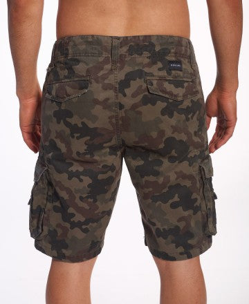 Bermuda RipCurl Hombre Wa Cargo Tra Camo (k7)