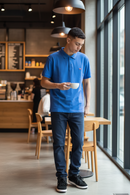 Jean Volcom Solver Azul