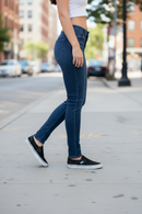 Jean Levis 724 Rise Straight Azul