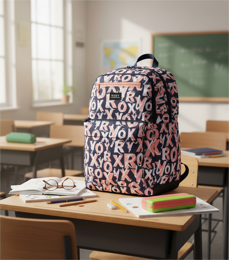 Mochila Roxy Here You Are Azul Coral