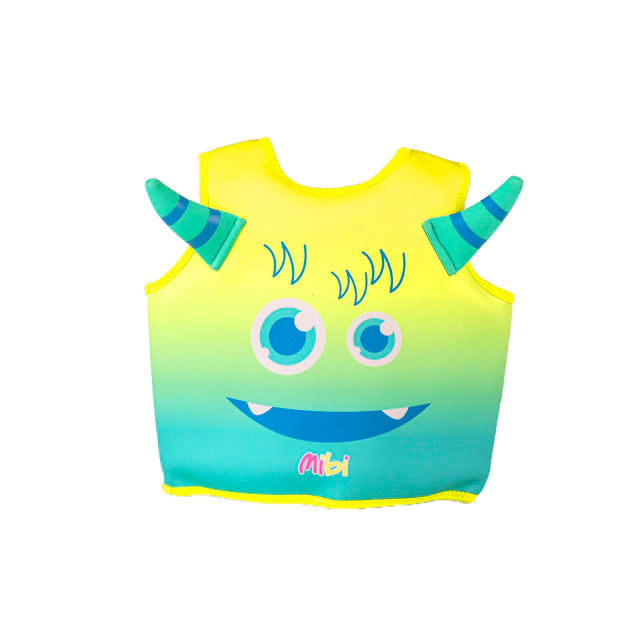 Chaleco Mibi Monsters Neo Green 3 a 6 años