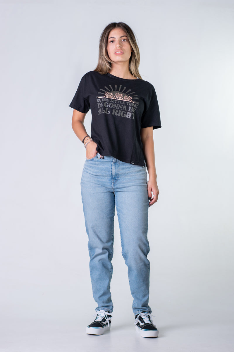 Remera Mujer Ocn Eden Negro 173