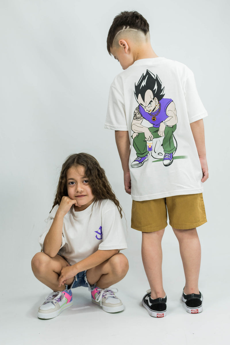 Remera OCN KIDS Tributo Tiza 198(Dragon Ball Z) VEGETA