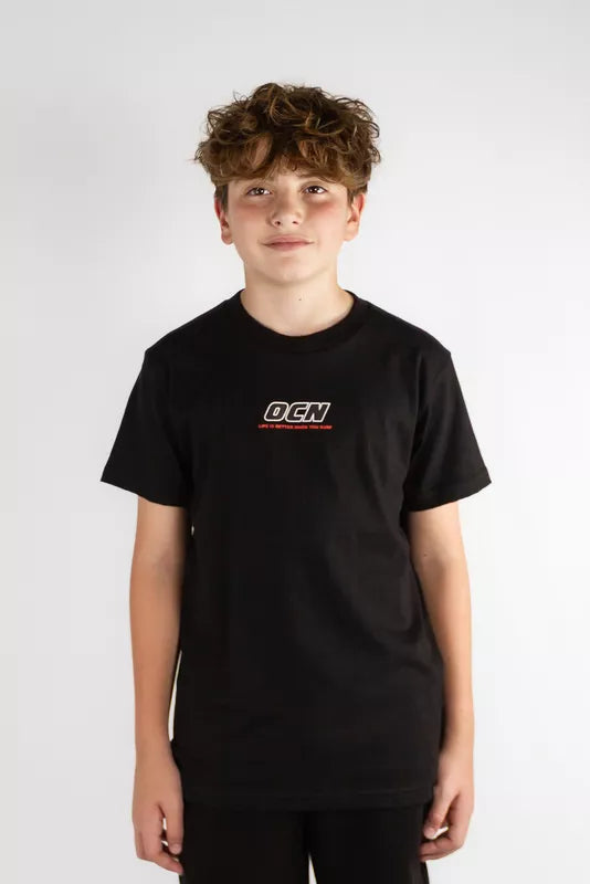 Remera OCN Kids  Premiun Negro (R5)