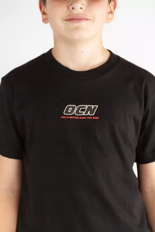 Remera OCN Kids  Premiun Negro (R5)