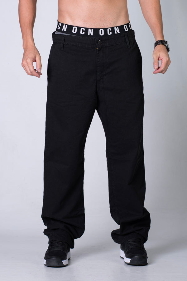 Pantalon Ocn H Rg Rely Chino Negro